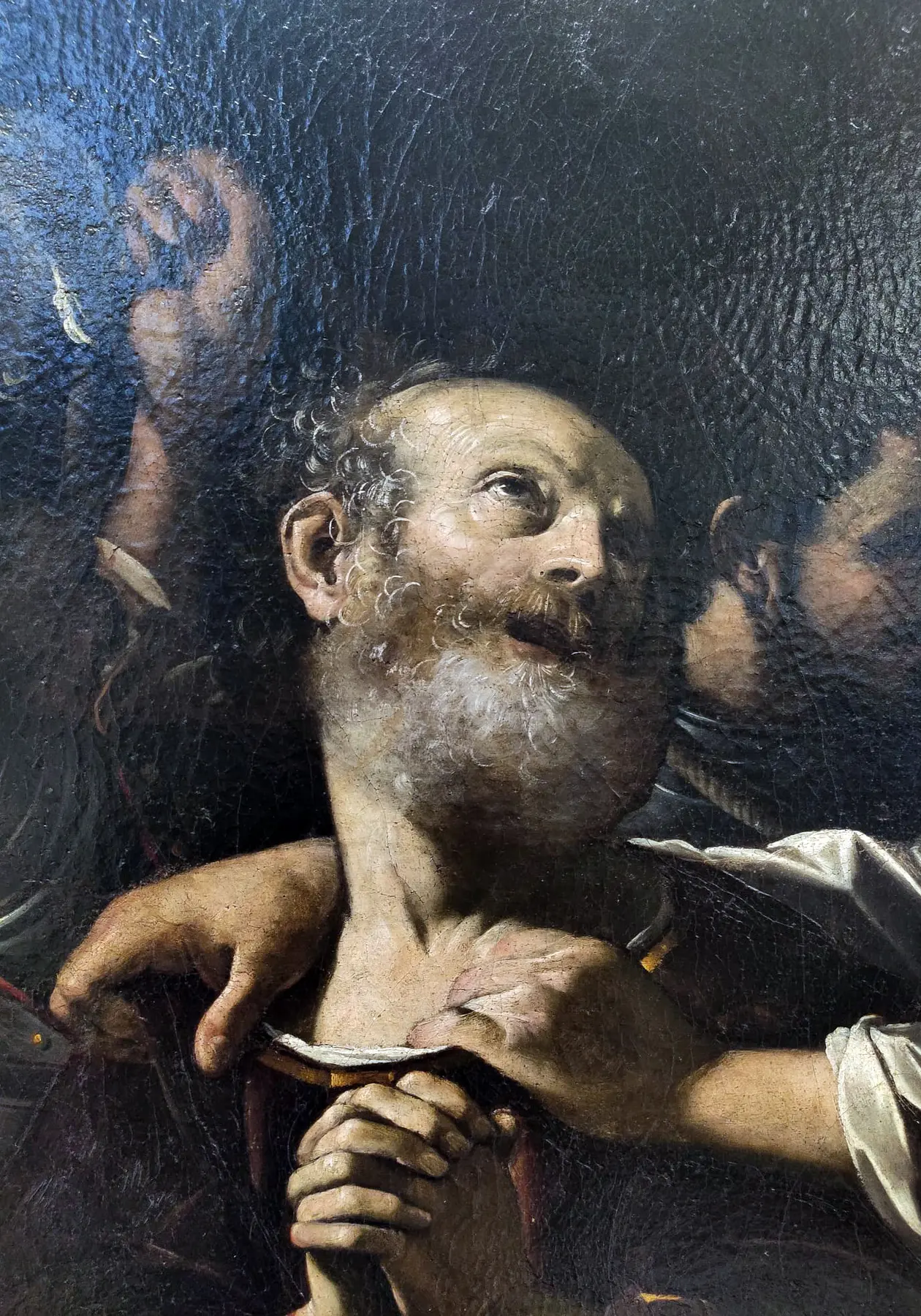 Dettaglio della Cattura di San Pietro di Rutilio Manetti